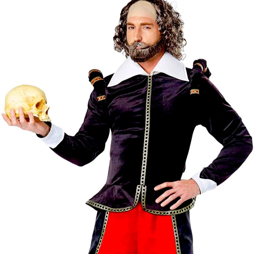William Shakespeare Costume, Adult M
